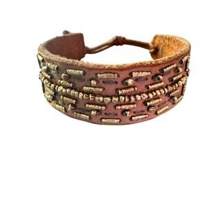 Chan Luu Bead & Leather Bracelet